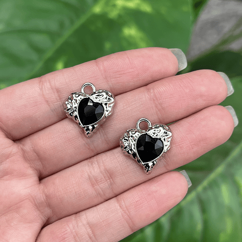 Colgante Corazón Negro | Y2K