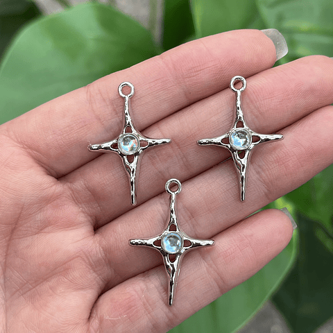 Colgante Brillo Celeste