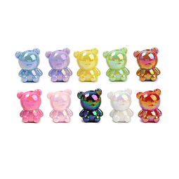  Separadores Oso de Acrilico | Colores Surtidos