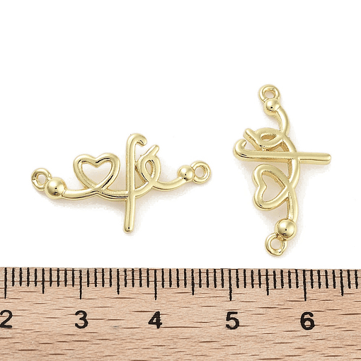 Conector Fé | Baño de oro 18k