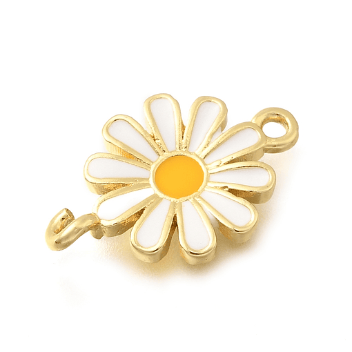 Conector Manzanilla Esmaltado | Baño de oro 18k