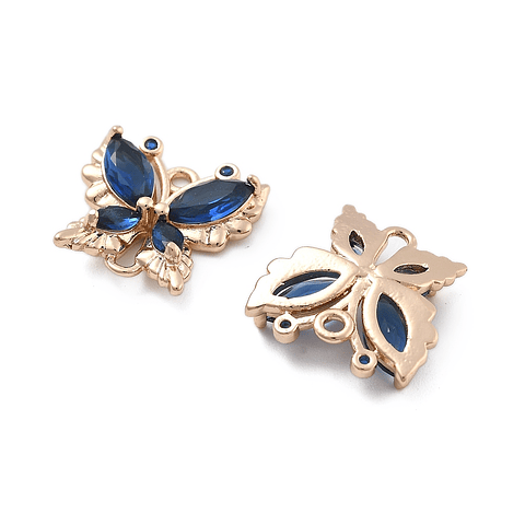 Colgante de Conector de Mariposa | Baño de oro 18k