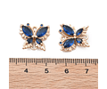Colgante de Conector de Mariposa | Baño de oro 18k