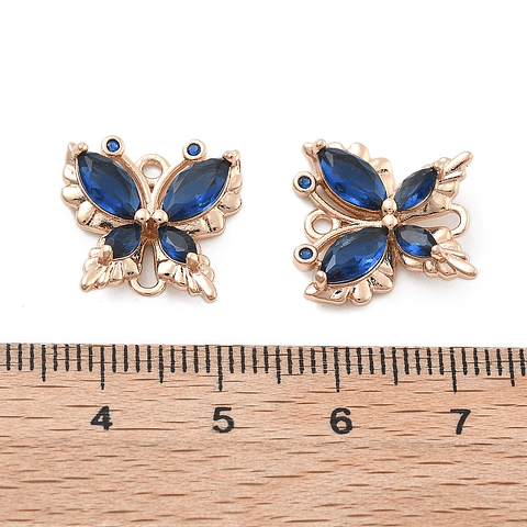 Colgante de Conector de Mariposa | Baño de oro 18k