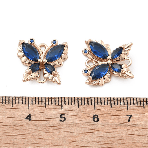 Colgante de Conector de Mariposa | Baño de oro 18k