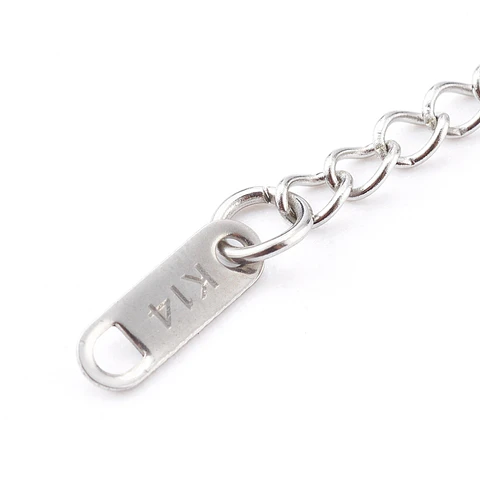 Broche + cadena de extensión | Acero Inoxidable