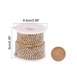  Cadena de Strass - Dorada