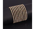 Cadena de Strass - Dorada
