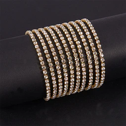  Cadena de Strass - Dorada