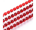 Cadena Strass - Rojo