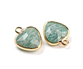 Colgante de Corazón de Amazonita