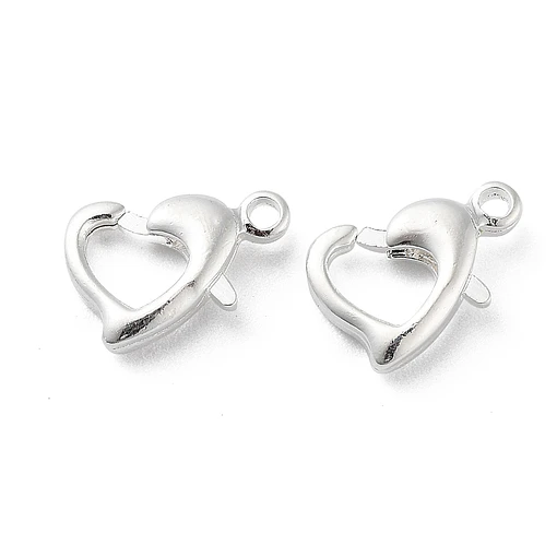 Mosquetón Corazón | Baño de Plata S925