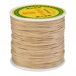  Rollo Hilo Chino | Marrón Claro | 100 metros | 0.8mm