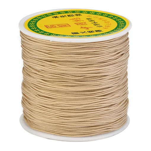 Rollo Hilo Chino | Marrón Claro | 100 metros | 0.8mm