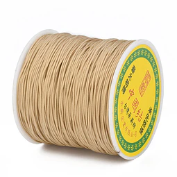  Rollo Hilo Chino | Marrón Claro | 100 metros | 0.8mm