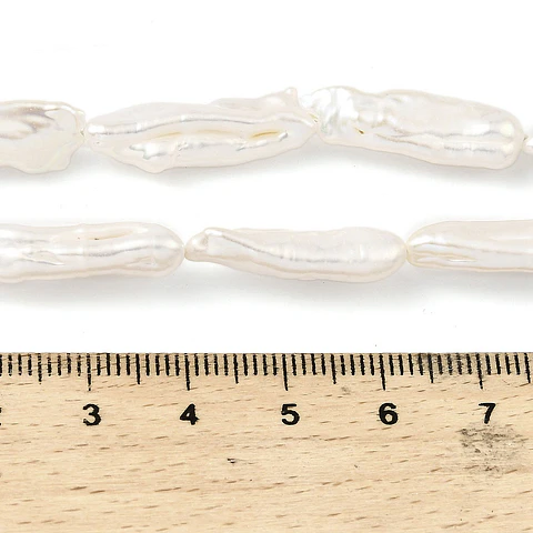 Perla Keshi Barroco de Palo | Perla cultivada de Agua Dulce