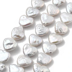  Perla Keshi Barroco de Corazón | Perla cultivada de Agua Dulce