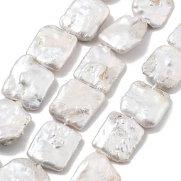  Perla Keshi Barroco Rectangular | Perla cultivada de Agua Dulce