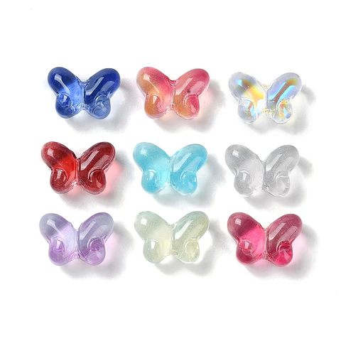 10 Mariposas de Vidrio 