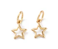 Colgante de Estrella hueca | Baño de oro 18k