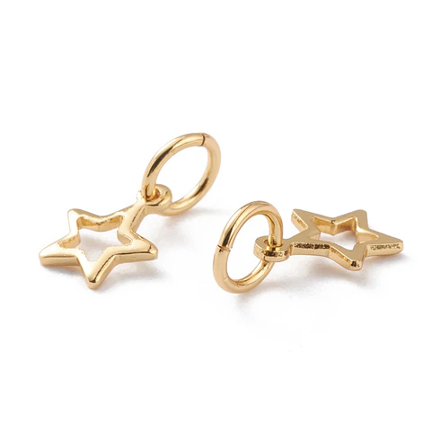 Colgante de Estrella hueca | Baño de oro 18k