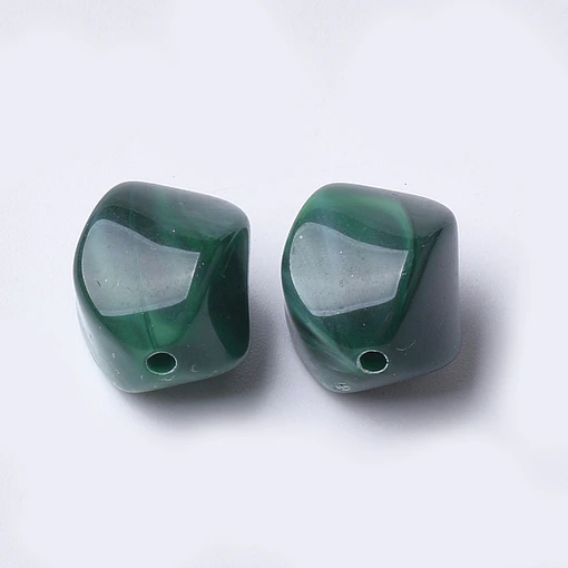 Piedra Imitación Pepita | Acrílico Verde