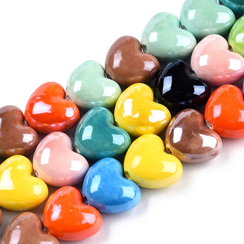 Tira de Corazones Surtidos | Cerámica 