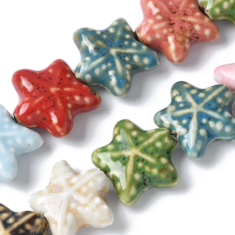 Estrellas de Mar hecho a mano colores surtidos | Cerámica 