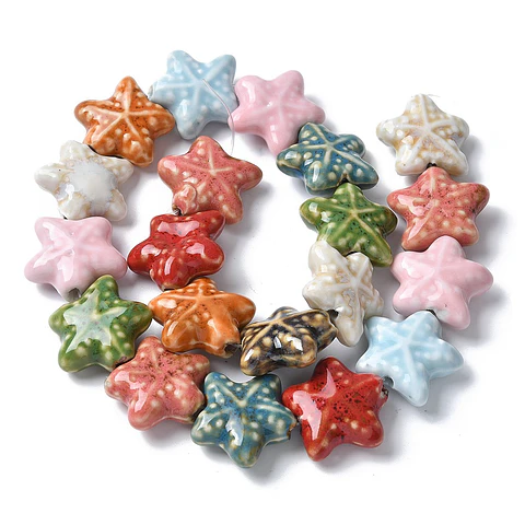 Estrellas de Mar hecho a mano colores surtidos | Cerámica 