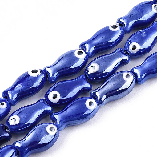 Pez De Ceramica | Azul 