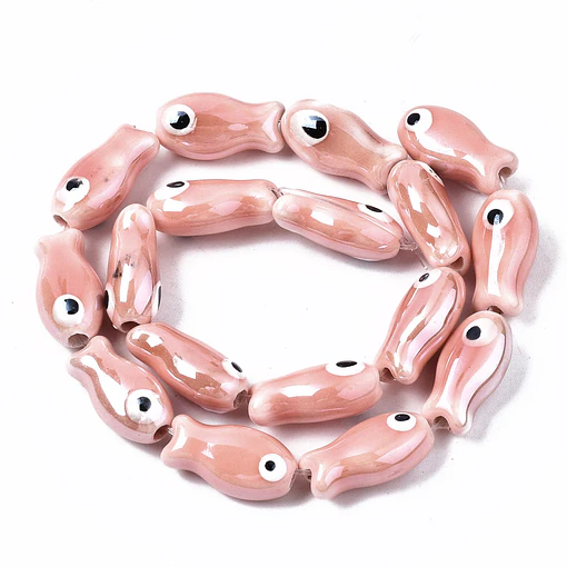 Pez de cerámica | Rosado 