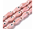 Pez de cerámica | Rosado 