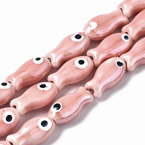 Pez de cerámica | Rosado 