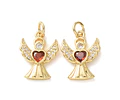 Colgante de Ángel con Cricones | Baño de oro 18k