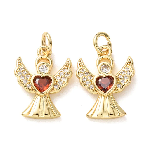 Colgante de Ángel con Cricones | Baño de oro 18k