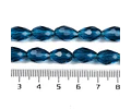 Cristal en forma de gota | Azul de Prusia