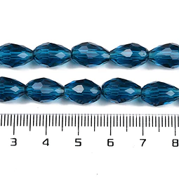  Cristal en forma de gota | Azul de Prusia