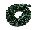 Cristal en forma de gota | Verde Oscuro