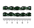 Cristal en forma de gota | Verde Oscuro