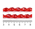 Cristal en forma de gota | Rojo