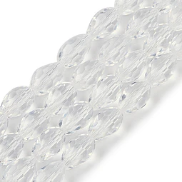  Cristal en forma de gota | Transparente