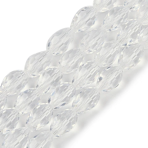 Cristal en forma de gota | Transparente