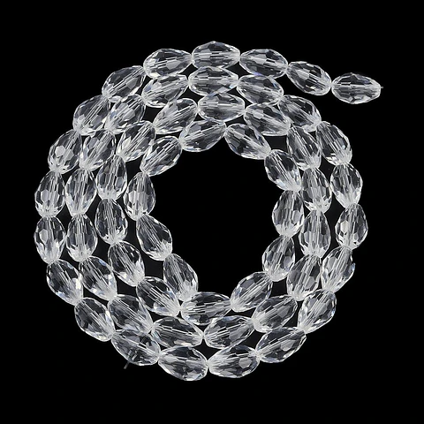 Cristal en forma de gota | Transparente