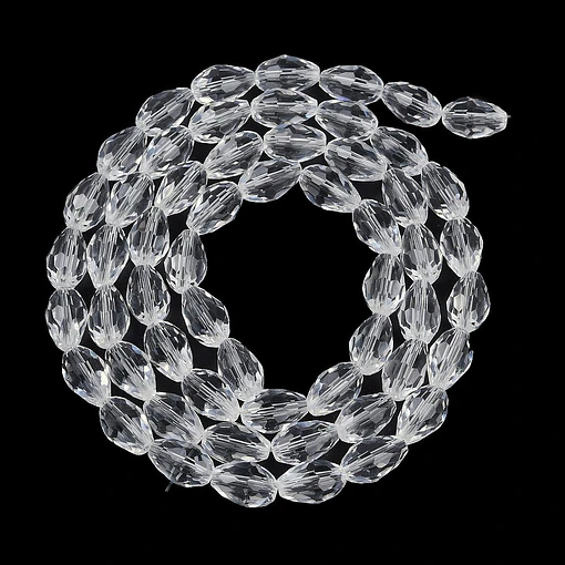 Cristal en forma de gota | Transparente