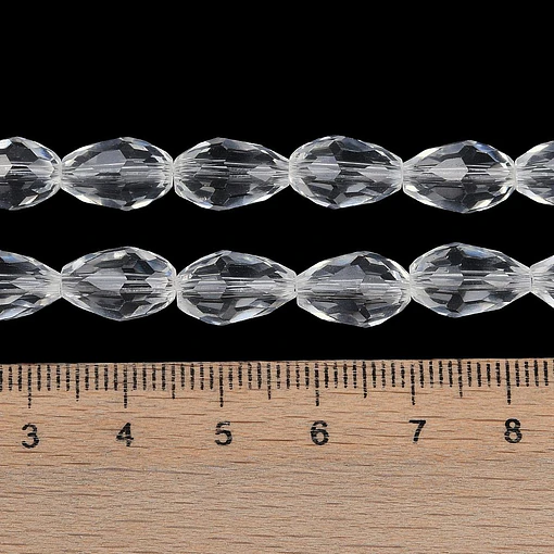 Cristal en forma de gota | Transparente
