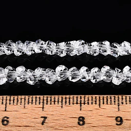  Cristal Triangular 4mm | Transparente