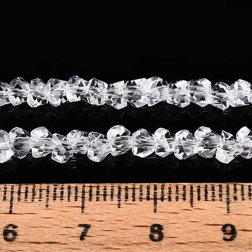 Cristal Triangular 4mm | Transparente