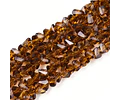 Cristal Triangular 4mm | Café Traslucido