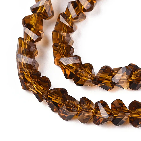 Cristal Triangular 4mm | Café Traslucido