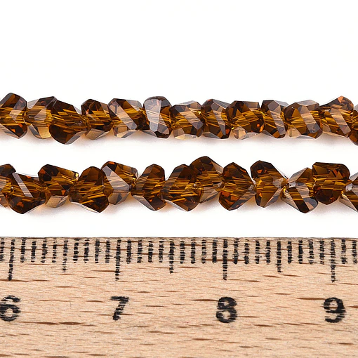 Cristal Triangular 4mm | Café Traslucido
